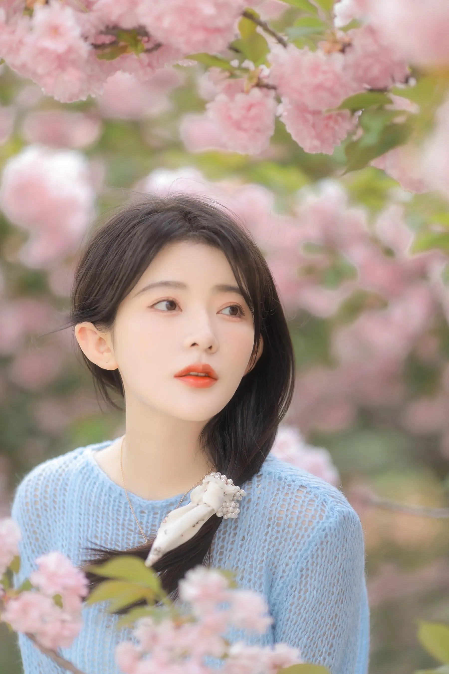 [艺图语] 2022.06.22 粉蓝晚樱 杨伊墨 [29P]插图7